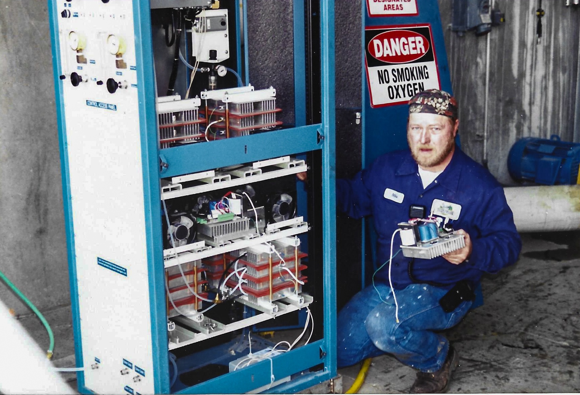 Field service — control panel repair on-site